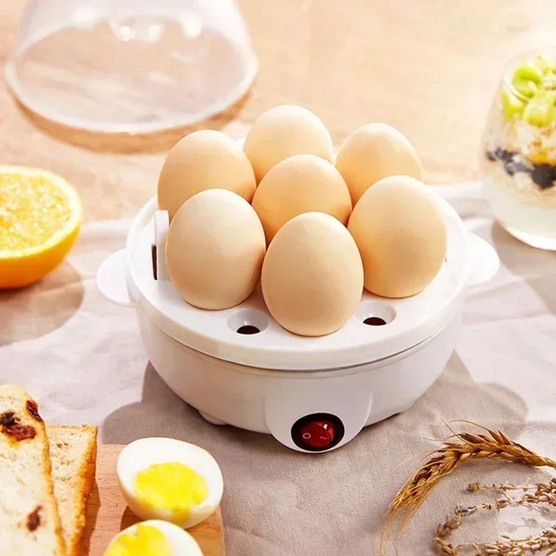 Kitchen Gadgets New 2025 - 3-in-1 Electric Egg Cooker with Double
