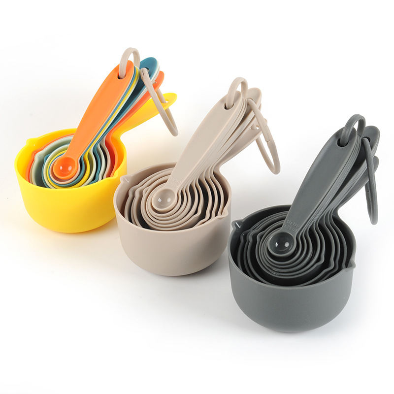 Kitchen Gadgets Pakistan - 5pcs Kitchen Tools Measuring Spoons cups