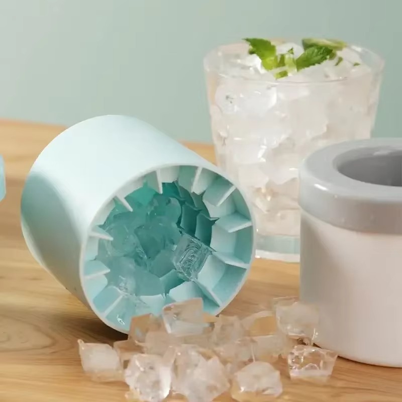 Kitchen Gadgets Plus - Ice Bucket Cup Mold Silicone Ice