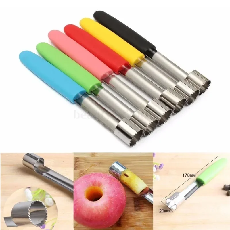 Kitchen Gadgets Plus - 1pc Fruit Corer Kitchen Tool, Stainless