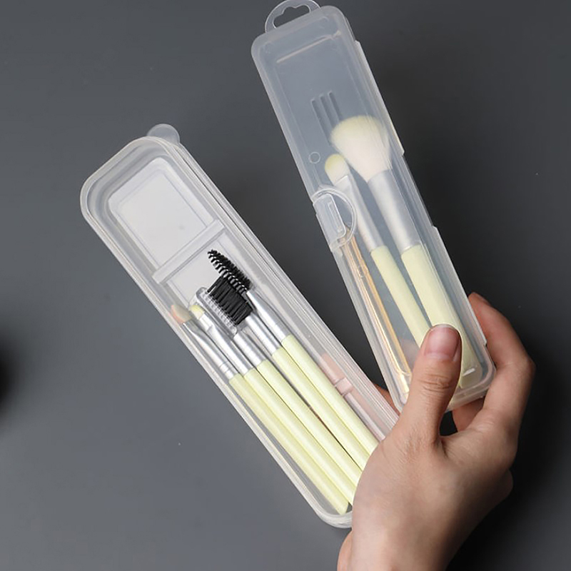 Kitchen Gadgets Organizer - Portable Transparent Covered Storage Box Makeup