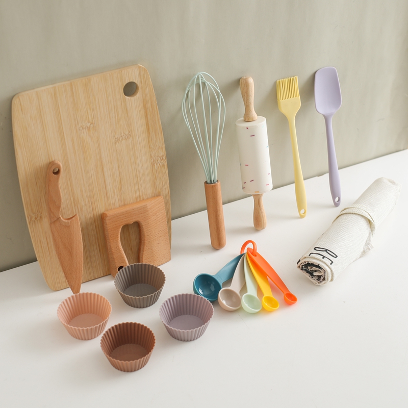 Kitchen Gadgets Kids - Montessori Kids Play Kitchen Set Pretend