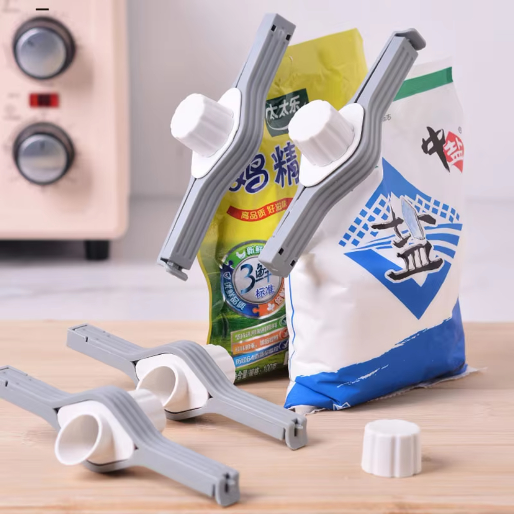 Kitchen Gadgets Pakistan - Screw Cap Sealing Clip Seasoning Bag