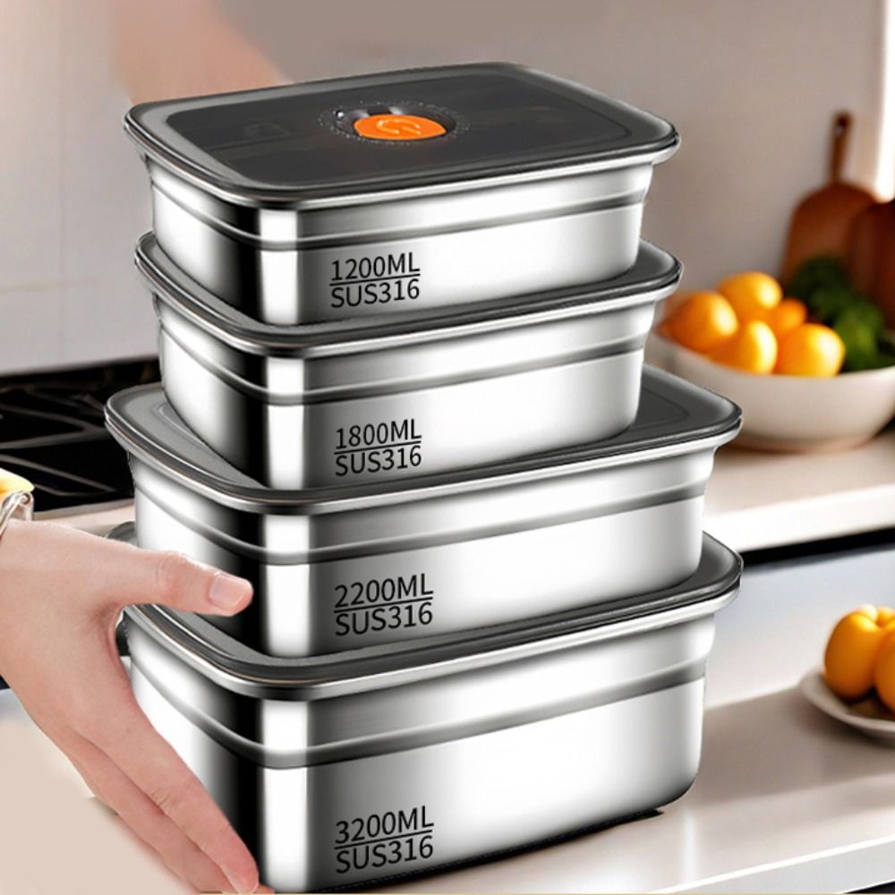 Kitchen Gadgets Kids - Stainless Steel Lunch Box Bento Box
