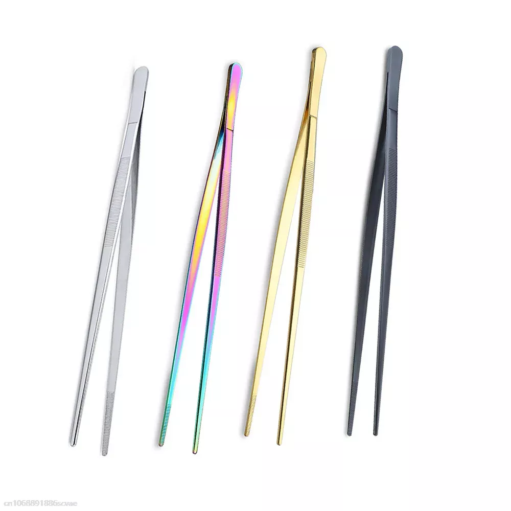 Kitchen Gadgets Gifts - 12Inch Kitchen Tongs Stainless Steel Culinary