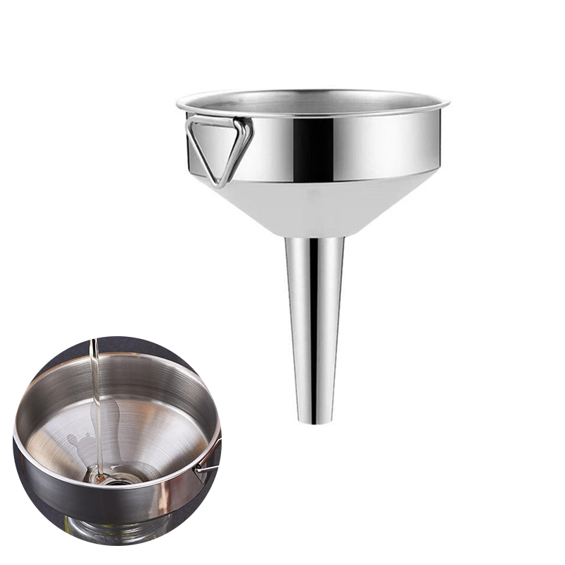 Quality Kitchen Gadgets - New 1pc Metal Funnel For Canning