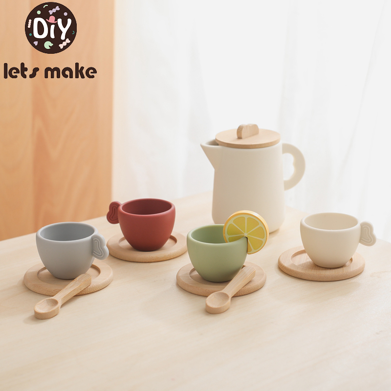 Kitchen Gadgets Kids - 1Set Children Montessori Toy Teapot and