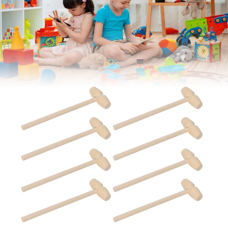 Kitchen Gadgets And Toys - C5 30pcs Mini Wooden Hammer Kids
