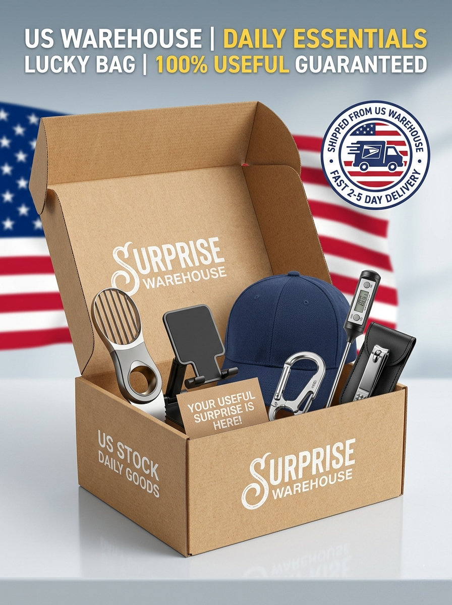 Kitchen Gadgets And Toys - US Stock Multi-Category Lucky Bag Random
