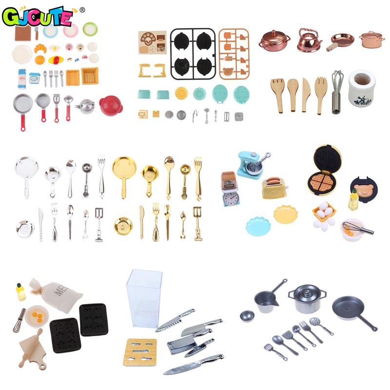 1Set 1:12 Dollhouse Miniature  - Kitchen Gadgets And Toys บทวิจารณ์และราคา