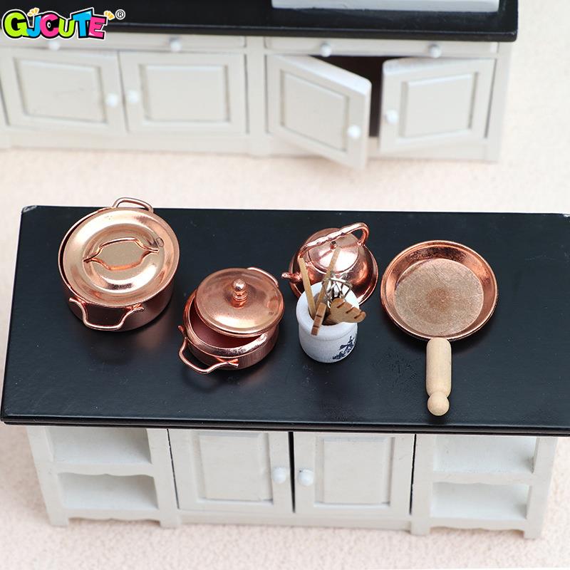1Set 1:12 Dollhouse Miniature  - Kitchen Gadgets And Toys บทวิจารณ์และราคา