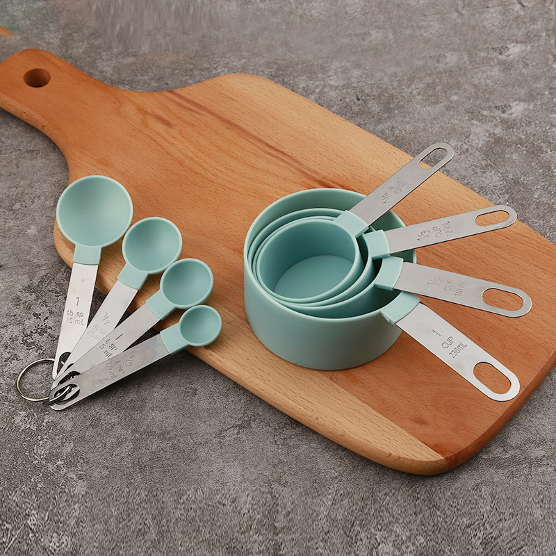 8PCS Measuring Cups Spoons Set - Kitchen Gadgets And Utensils บทวิจารณ์และราคา