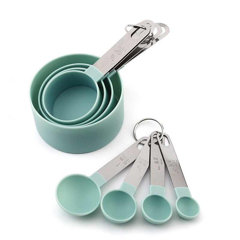 8PCS Measuring Cups Spoons Set - Kitchen Gadgets And Utensils บทวิจารณ์และราคา