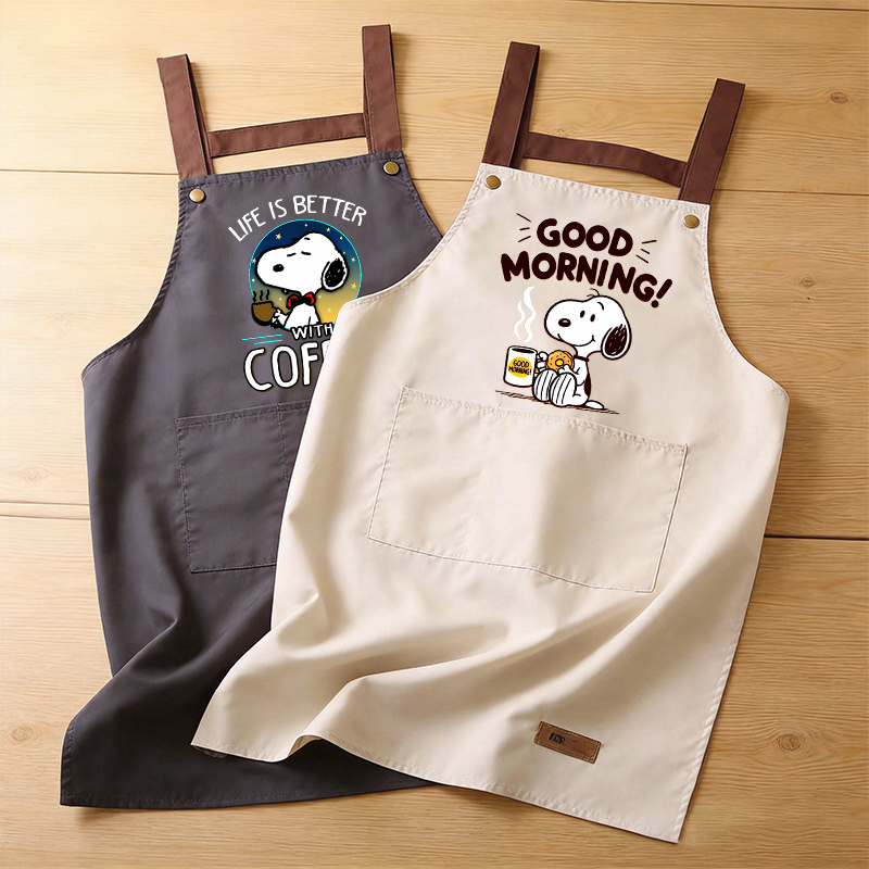 Snoopys Cooking Apron Men Wome - Kitchen Gadgets Pakistan บทวิจารณ์และราคา