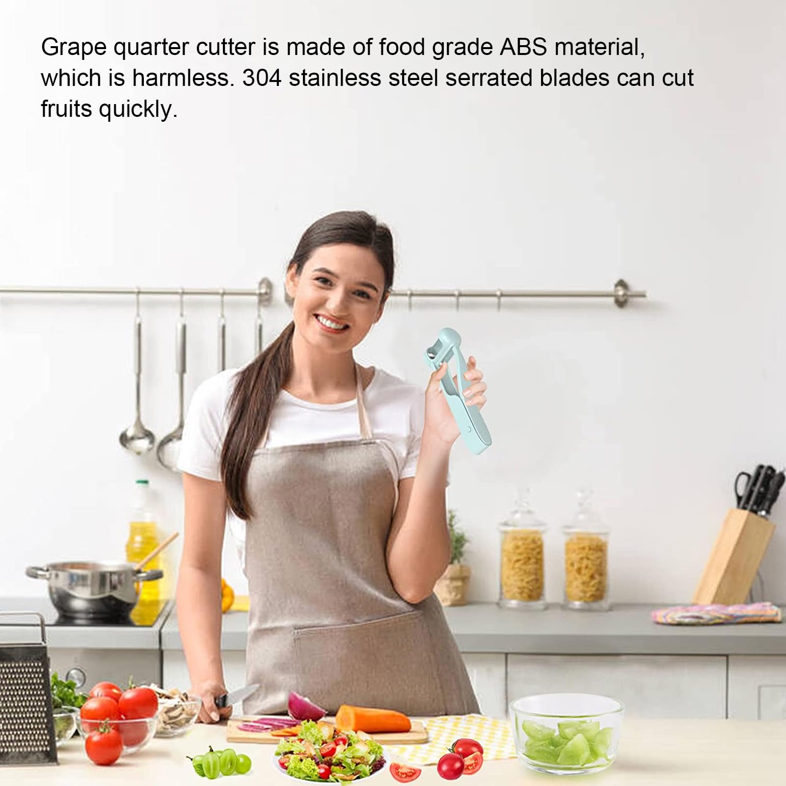 Grape Cutter Baby Food Slicer  - Kitchen Gadgets Kids บทวิจารณ์และราคา