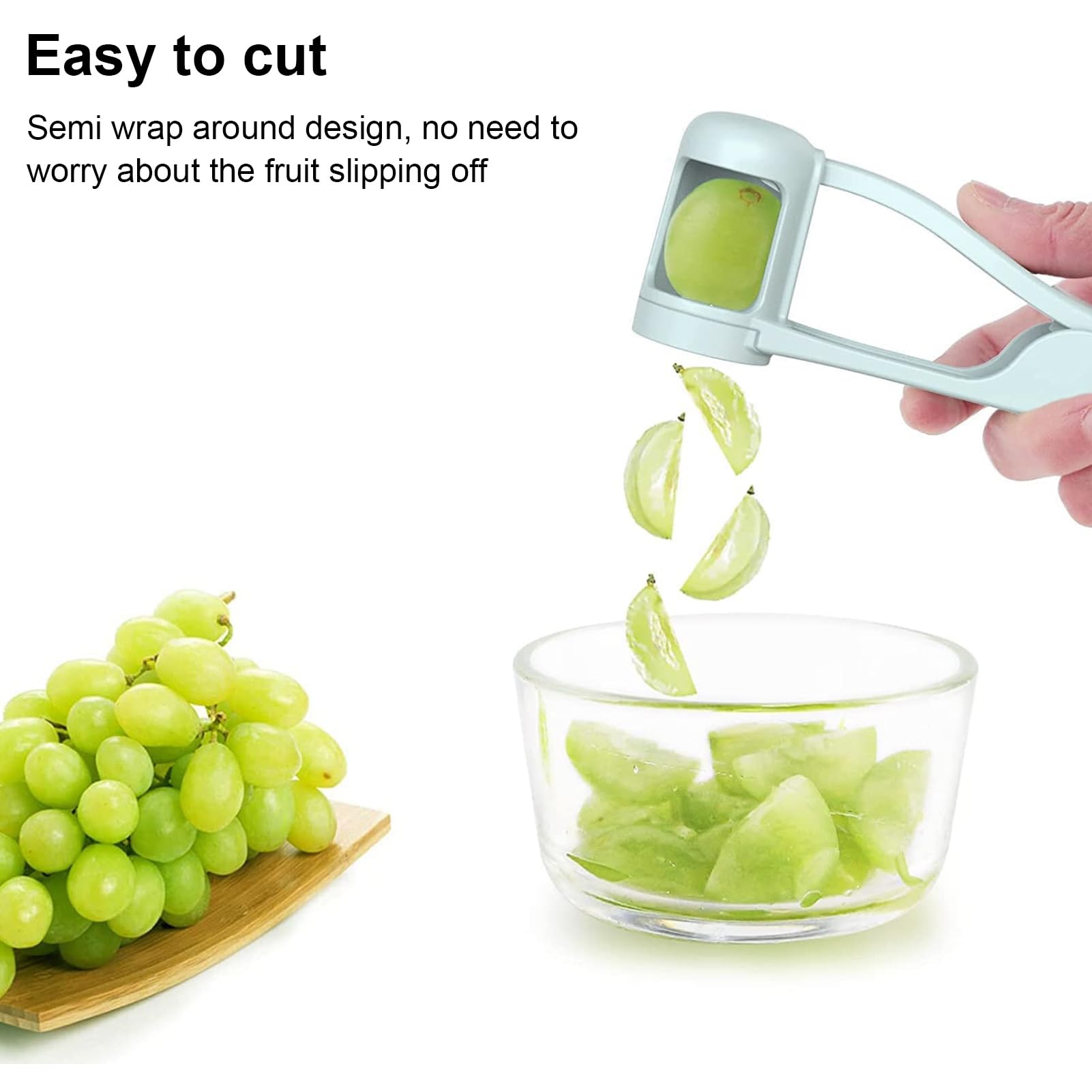 Grape Cutter Baby Food Slicer  - Kitchen Gadgets Kids บทวิจารณ์และราคา