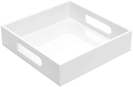White Sturdy Acrylic Tray with - Kitchen Gadgets And Toys บทวิจารณ์และราคา