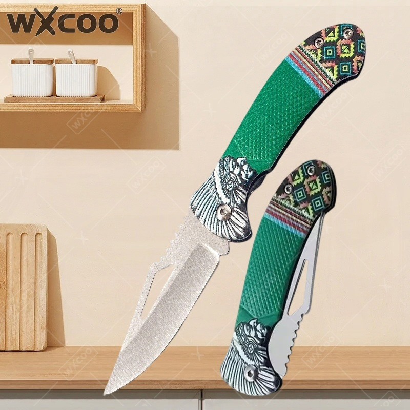 WXCOO Folding Knife Stainless  - Kitchen Gadgets Pakistan บทวิจารณ์และราคา