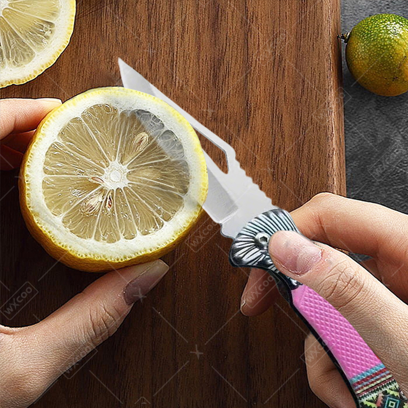 WXCOO Folding Knife Stainless  - Kitchen Gadgets Pakistan บทวิจารณ์และราคา