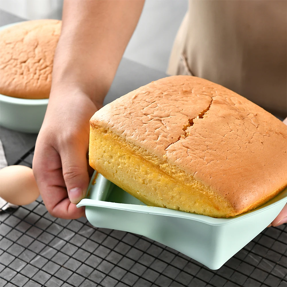 1/4Pcs Silicone Square Cake Mo - Quality Kitchen Gadgets บทวิจารณ์และราคา