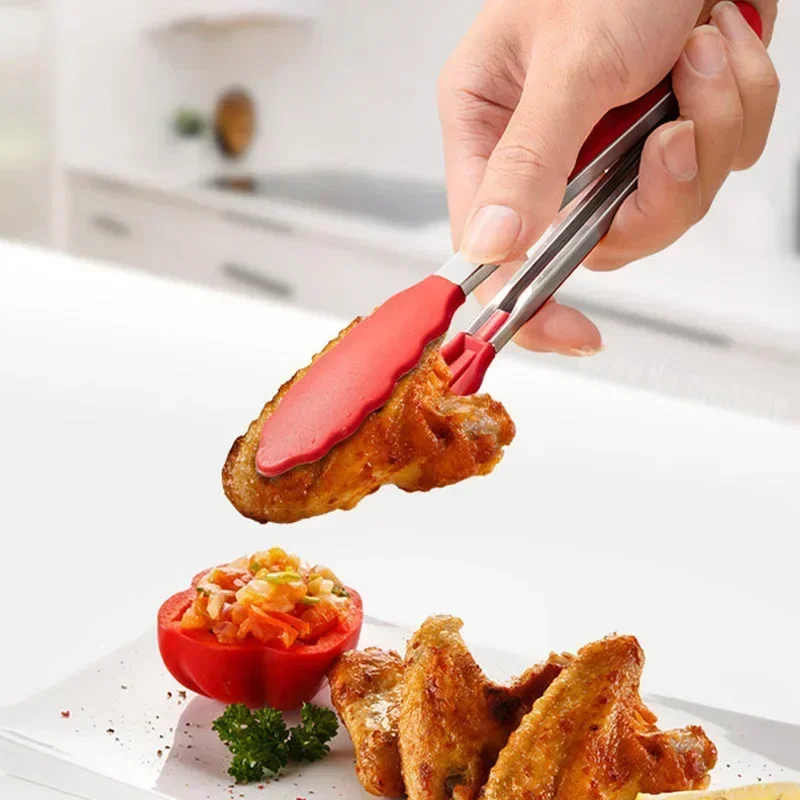7 Inch Non-Slip Food Tongs Cre - Kitchen Gadgets Pakistan บทวิจารณ์และราคา