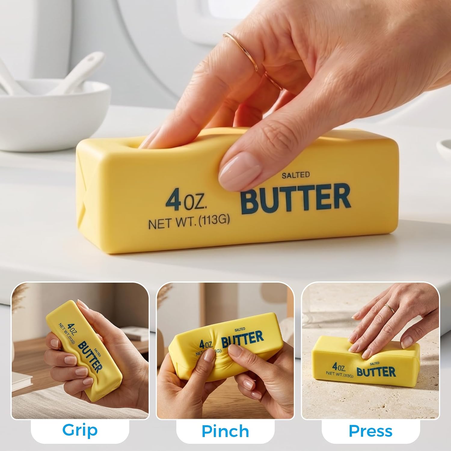 New Soft Slow Rebound Butter S - Kitchen Gadgets And Toys บทวิจารณ์และราคา