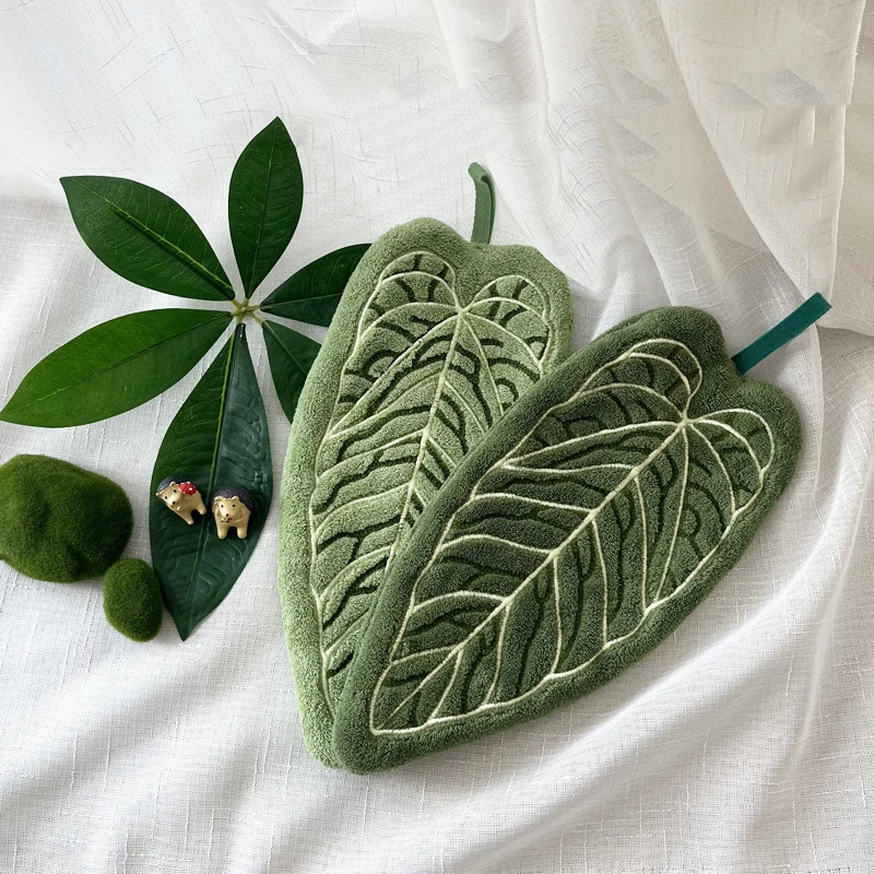 1PC Hot Plant Hand Towel Clean - Kitchen Gadgets Plus บทวิจารณ์และราคา