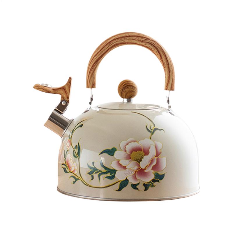 Boiler Kettle Vintage Floral E - Kitchen Gadgets Vintage บทวิจารณ์และราคา
