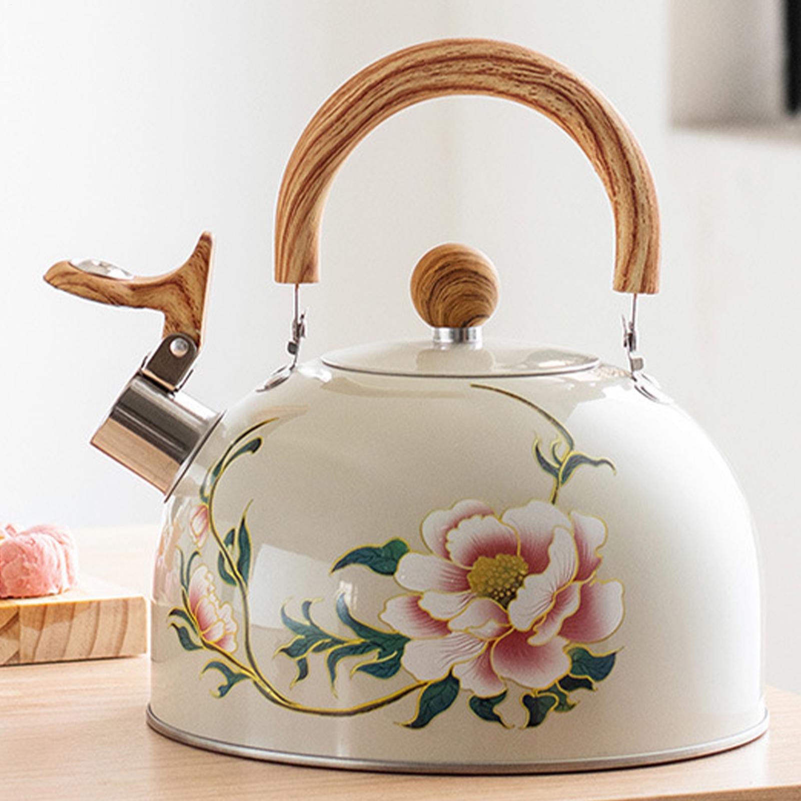 Boiler Kettle Vintage Floral E - Kitchen Gadgets Vintage บทวิจารณ์และราคา