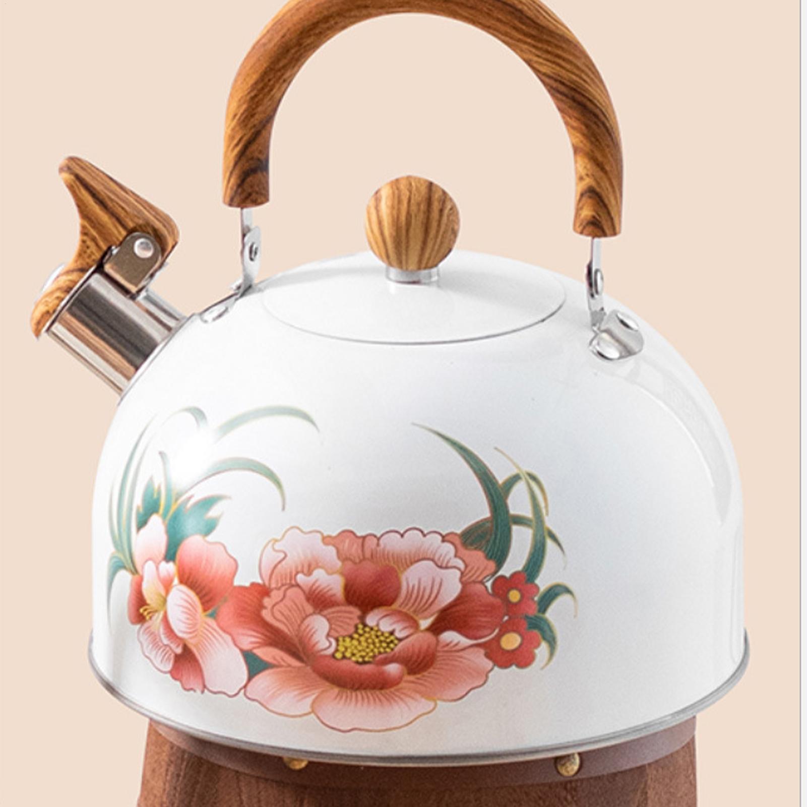Boiler Kettle Vintage Floral E - Kitchen Gadgets Vintage บทวิจารณ์และราคา