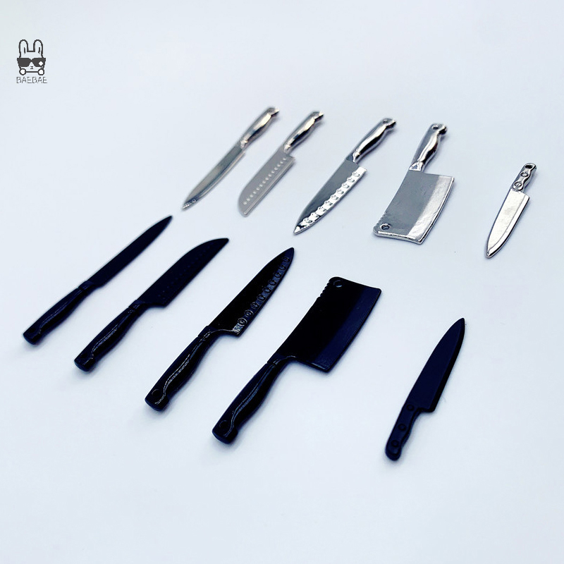 1/12 Dollhouse Mini Knives Mod - Kitchen Gadgets Pakistan บทวิจารณ์และราคา