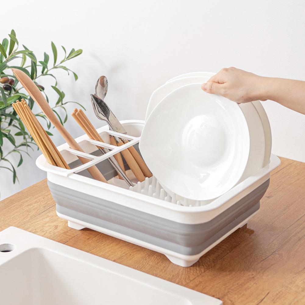 Collapsible Kitchen Dish Dryin - Kitchen Gadgets And Utensils บทวิจารณ์และราคา