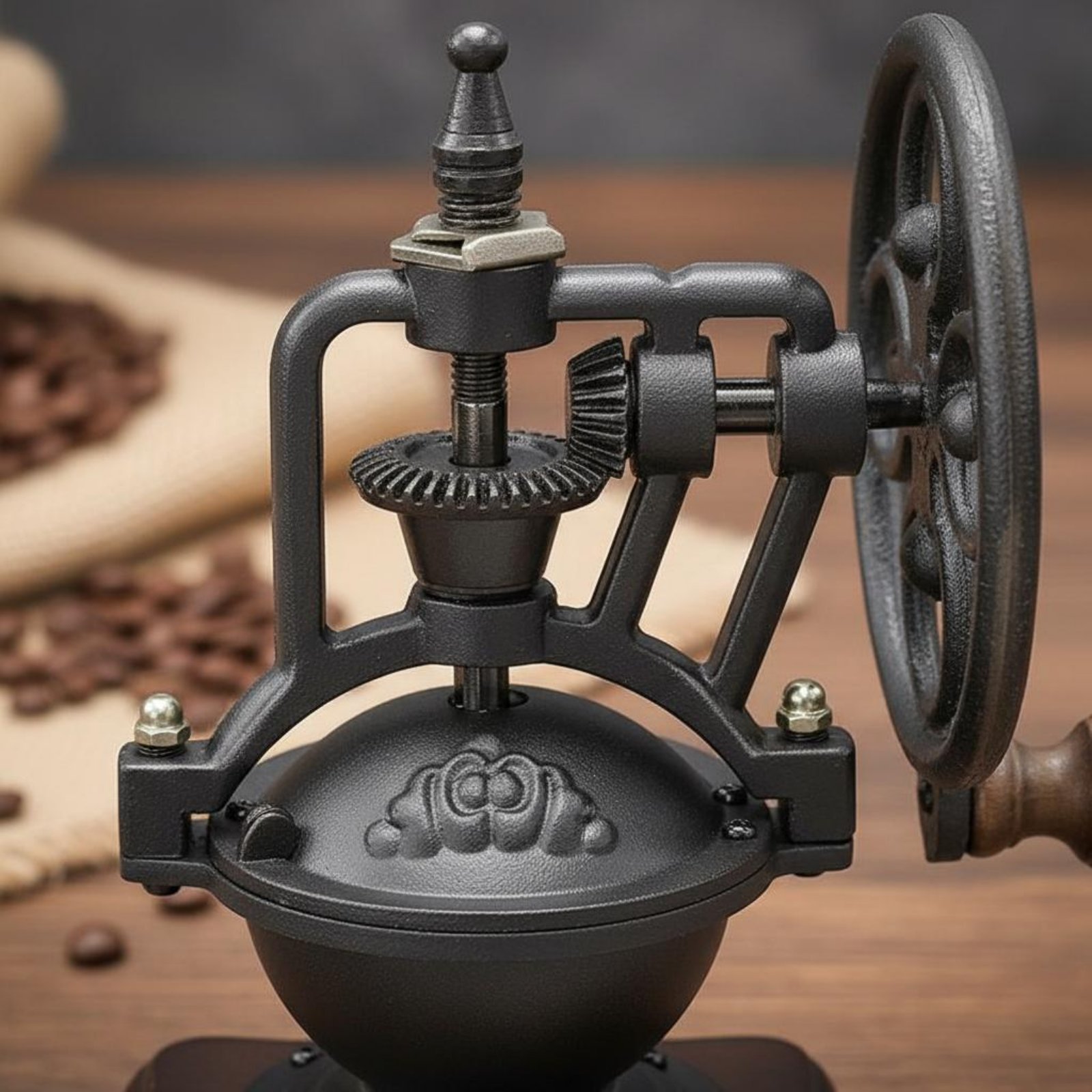 Manual Amusement Wheel Coffee  - Kitchen Gadgets Vintage บทวิจารณ์และราคา