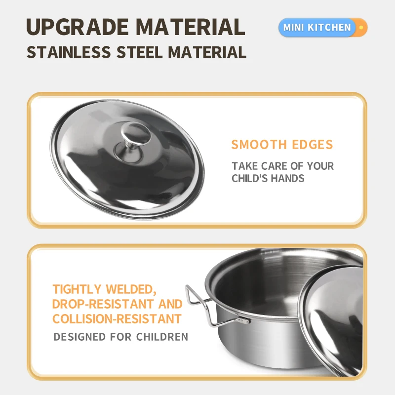 Stainless Steel Kids Kitchen T - Kitchen Gadgets Kids บทวิจารณ์และราคา