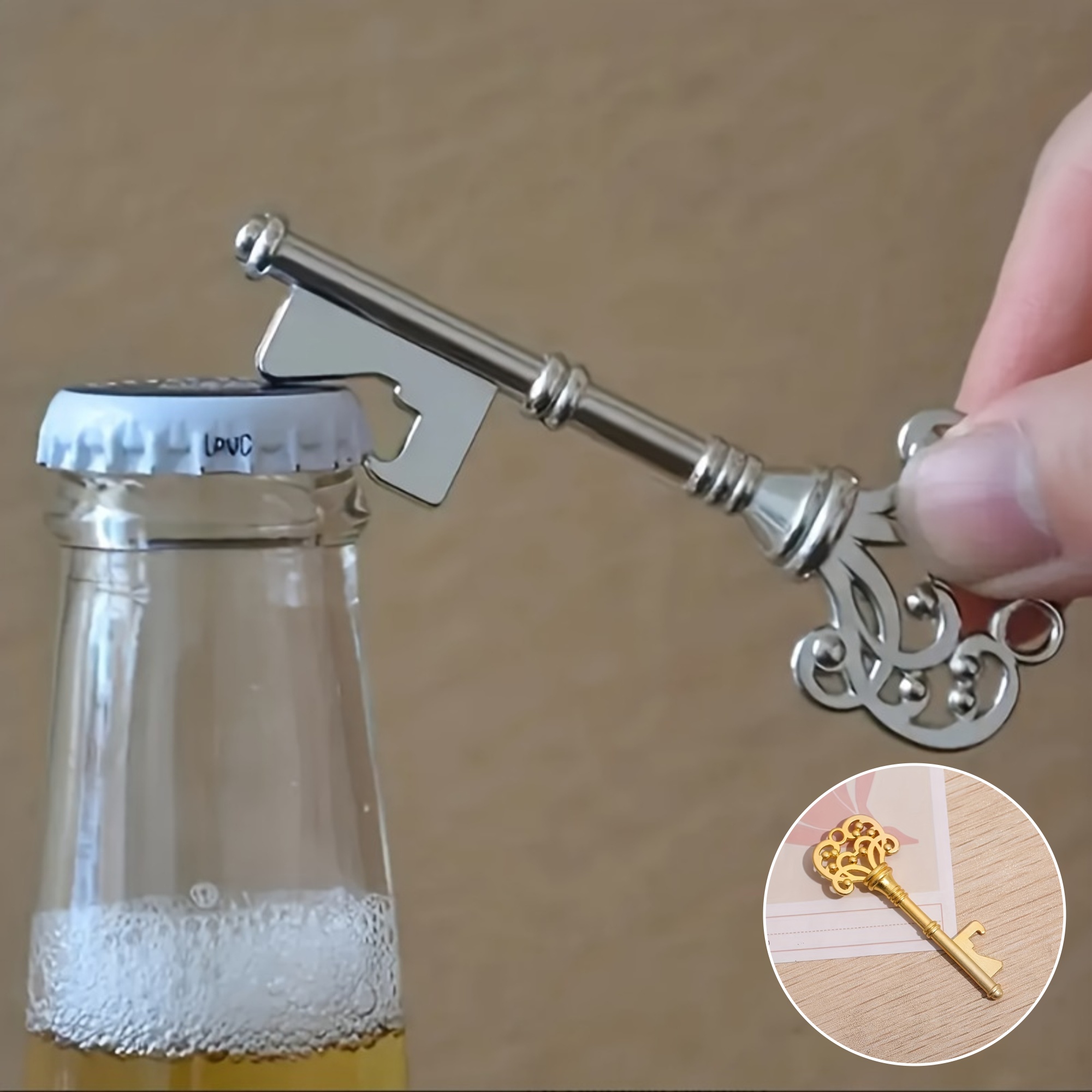 1pc, Bottle Opener, Vintage Cr - Kitchen Gadgets Vintage บทวิจารณ์และราคา