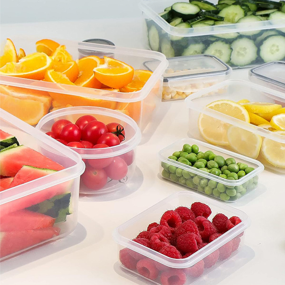 24Pcs/set Food Storage Box Set - Kitchen Gadgets Organizer บทวิจารณ์และราคา