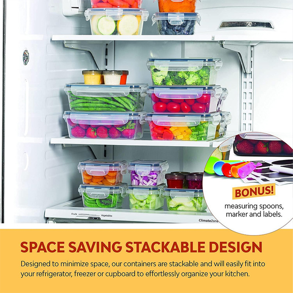 24Pcs/set Food Storage Box Set - Kitchen Gadgets Organizer บทวิจารณ์และราคา