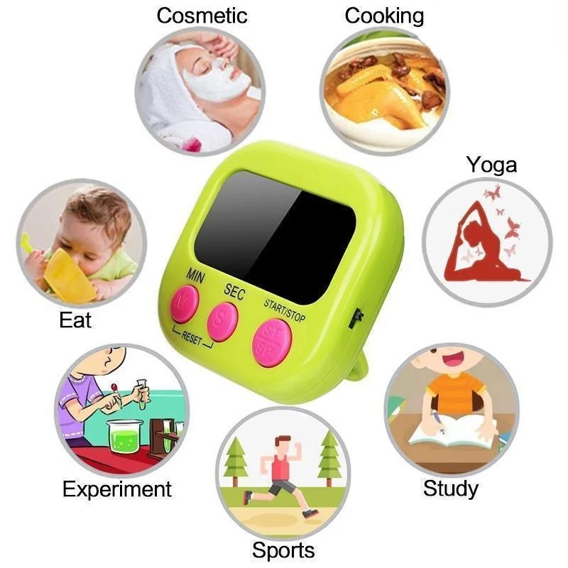 Mini Digital Kitchen Timer Big - Kitchen Gadgets Smart บทวิจารณ์และราคา