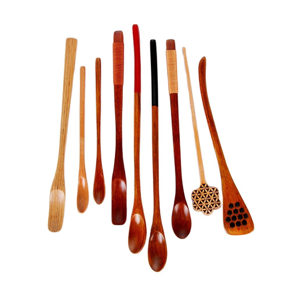 Wood Cooking Utensil Tea Leaf  - Kitchen Gadgets And Utensils บทวิจารณ์และราคา