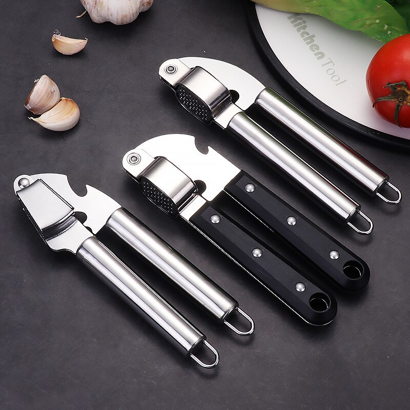 1Pc Black Stainless Steel Garl - Kitchen Gadgets Smart บทวิจารณ์และราคา