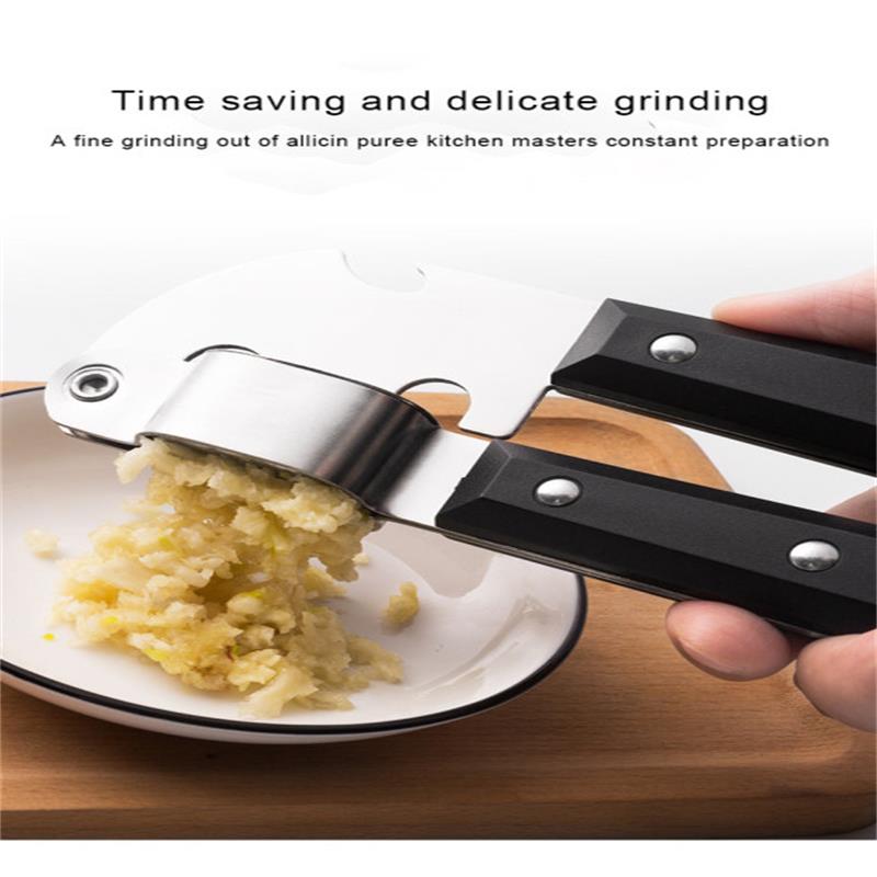 1Pc Black Stainless Steel Garl - Kitchen Gadgets Smart บทวิจารณ์และราคา