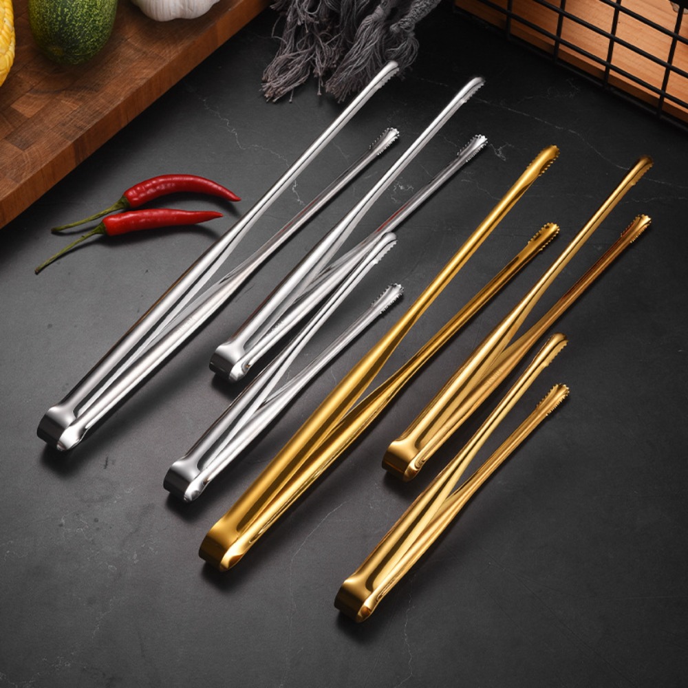 Stainless Steel Grill Tongs Fo - Kitchen Gadgets And Utensils บทวิจารณ์และราคา