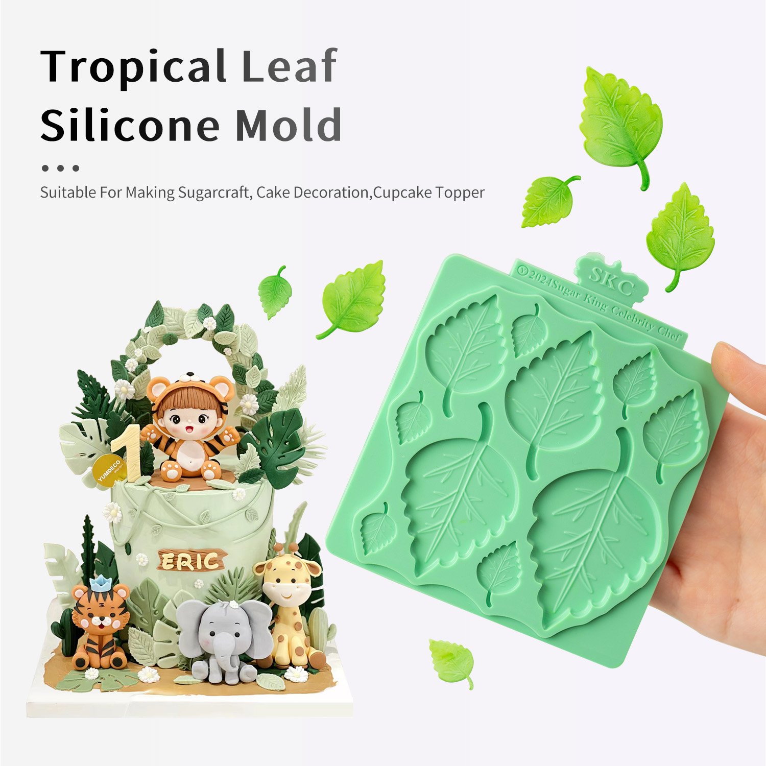 1pc, Tree Leaf Chocolate Mold, - Quality Kitchen Gadgets บทวิจารณ์และราคา
