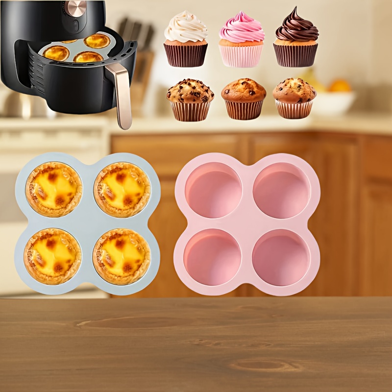 4-Cavity Silicone Baking Mold, - Quality Kitchen Gadgets บทวิจารณ์และราคา
