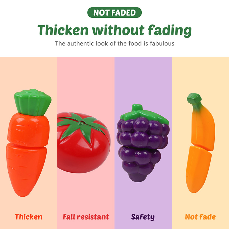 Children Toys Cutting Fruits a - Kitchen Gadgets Kids บทวิจารณ์และราคา