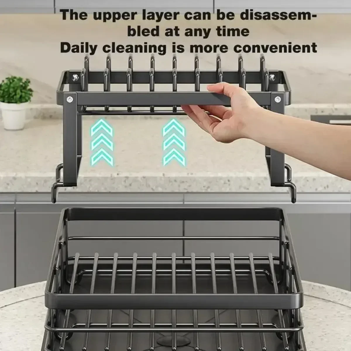 Double Layer Bowl Rack Adjusta - Kitchen Gadgets And Utensils บทวิจารณ์และราคา