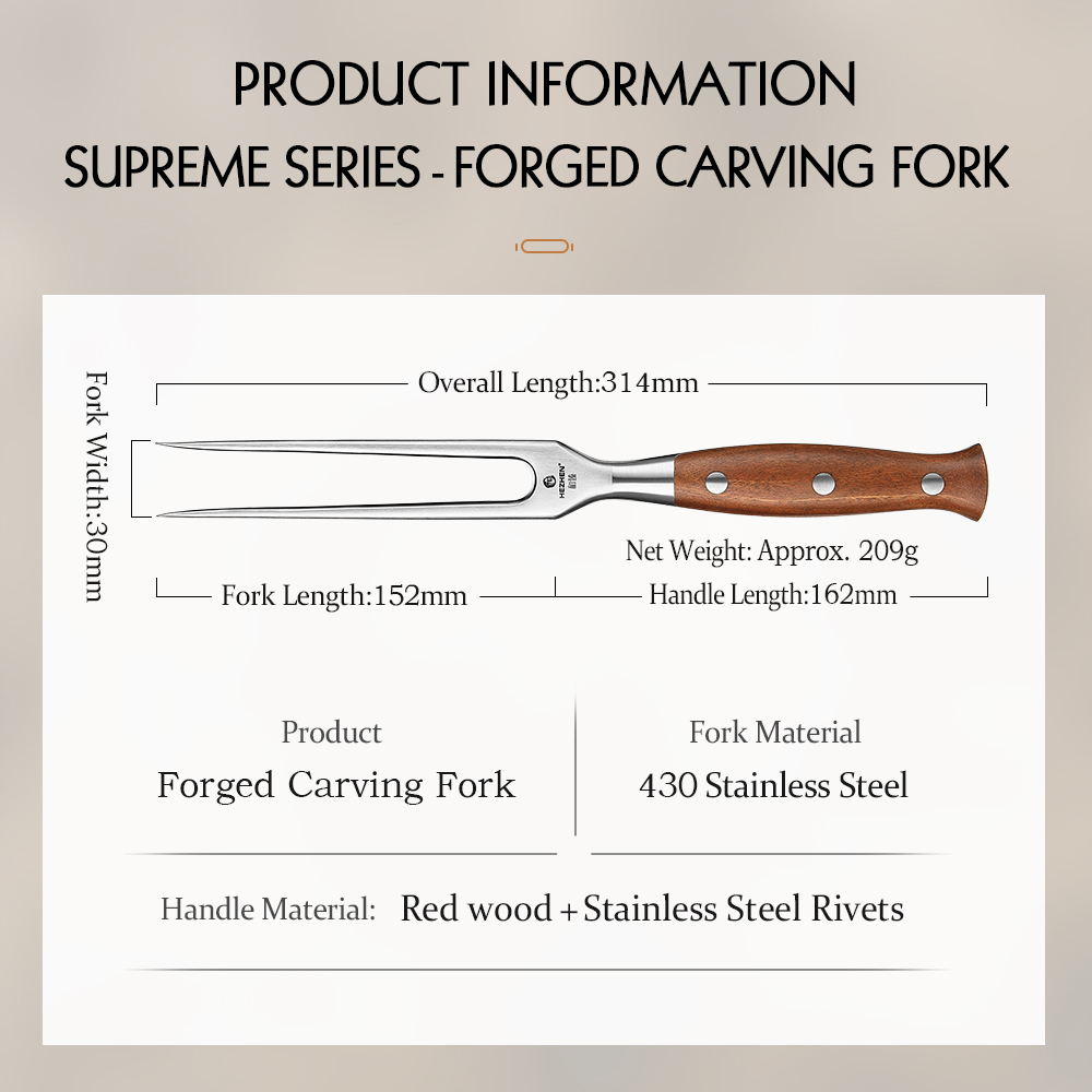 HEZHEN Barbecue Fork German St - Kitchen Gadgets Gifts บทวิจารณ์และราคา