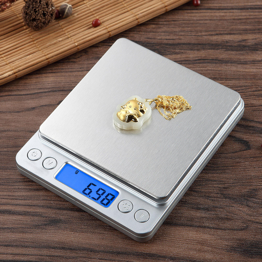 LCD Digital Jewelry Scale 3kg  - Kitchen Gadgets Smart บทวิจารณ์และราคา