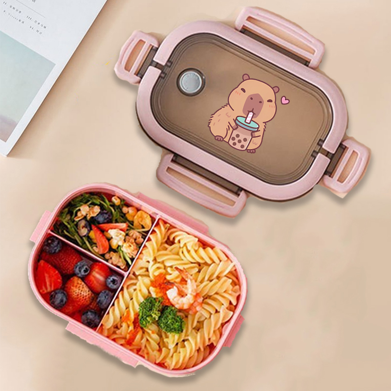 Capybara Bento Lunch Box Anime - Kitchen Gadgets Plus บทวิจารณ์และราคา