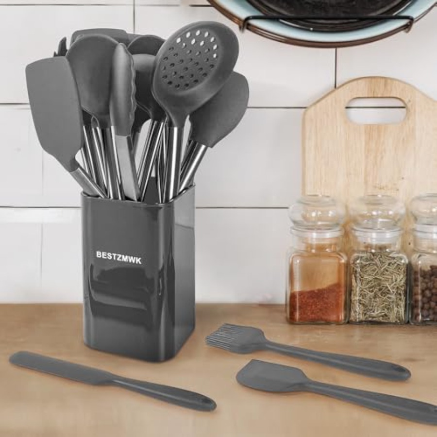 Kitchen Utensil Set-Silicone C - Kitchen Gadgets And Utensils บทวิจารณ์และราคา